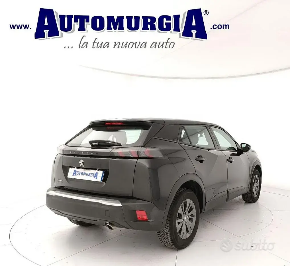 Usata Peugeot 2008 Active 110 CV (80 kW) 2022 Nero SUV