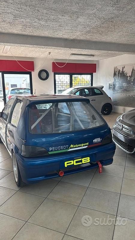 Usata Peugeot 106 101 CV (74 kW) 1998 Bianco Utilitaria