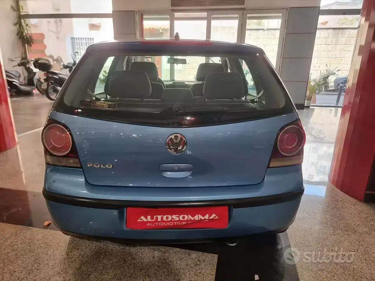 Usata VW Polo Comfortline 60 CV (44 kW) 2008 Blu Utilitaria