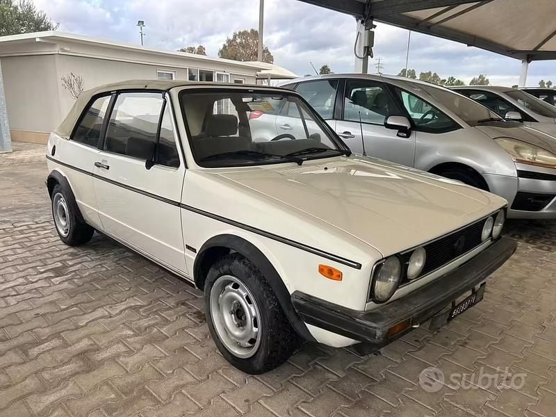 Usata VW Golf II 1984 Bianco Utilitaria
