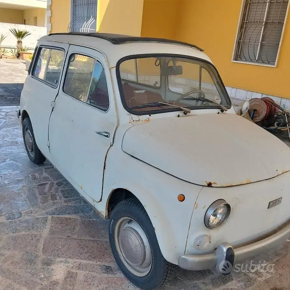 Usata Fiat Cinquecento 1970 Bianco