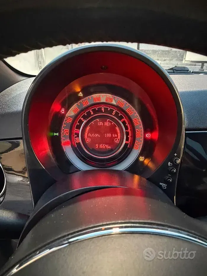 Usata Fiat 500 Anniversary 69 CV (50 kW) 2019 Nero Berlina
