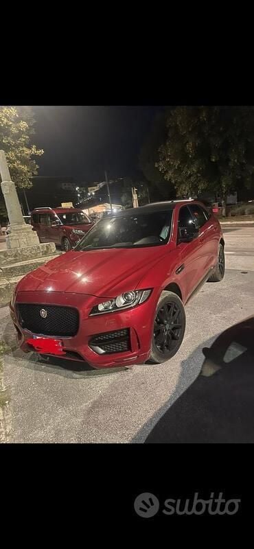 Rosso Usata 2016 Jaguar F-Pace SUV | 11.500 € (Super prezzo) - Immagine 1/4