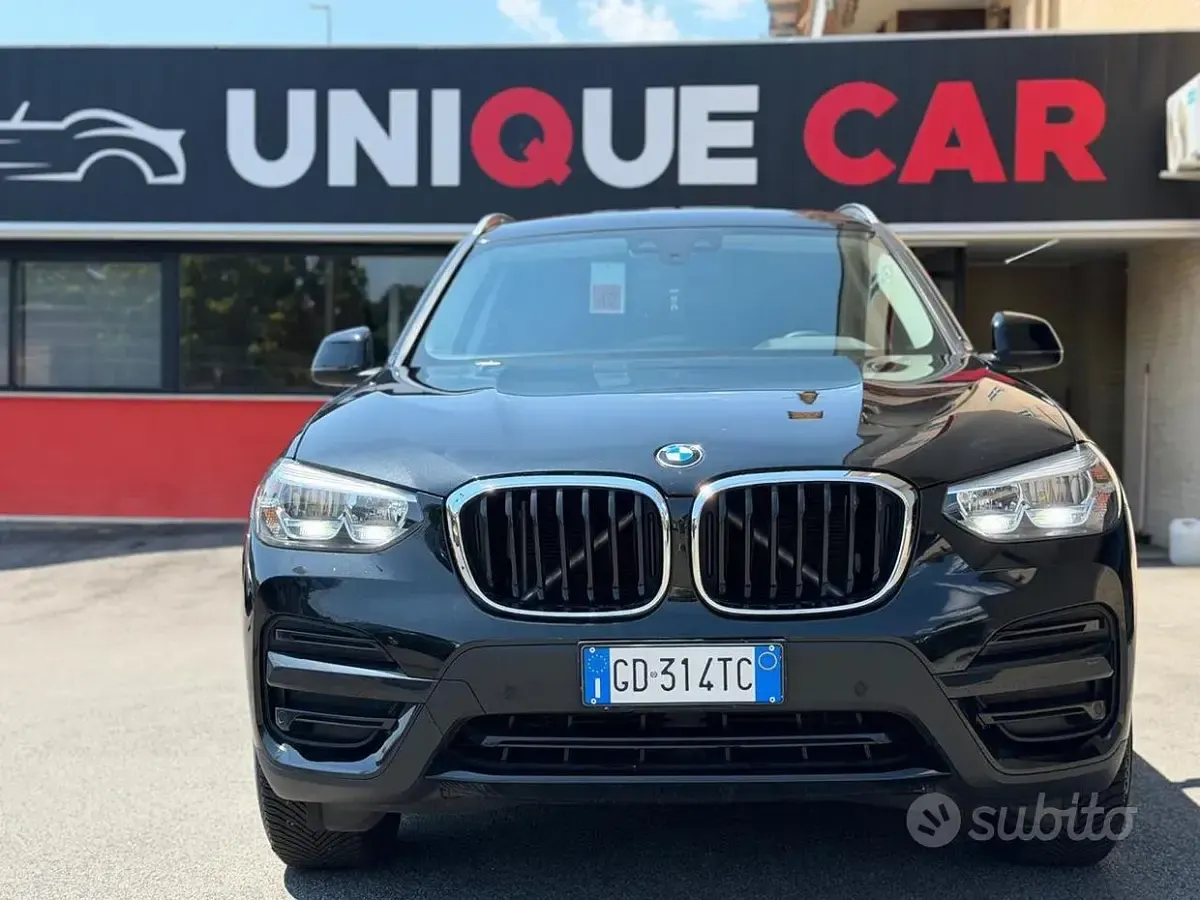 Usata BMW X3 Advantage 190 CV (139 kW) 2020 Nero SUV