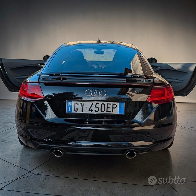 Usata Audi TT S-Line 184 CV (135 kW) 2015 Nero Coupé