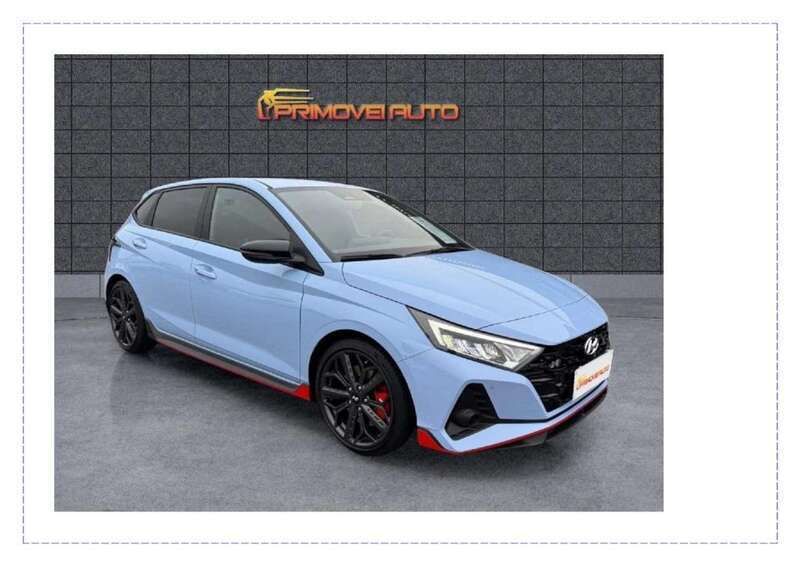 Azzurro Usata 2023 Hyundai i20 N Performance Tre volumi | 30.500 € (Cara) - Immagine 1/4