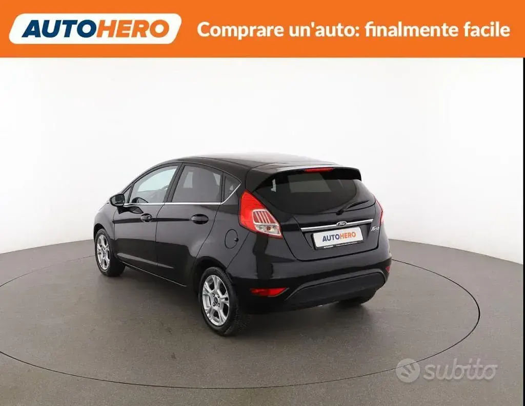 Usata Ford Fiesta Titanium 75 CV (55 kW) 2016 Nero Berlina