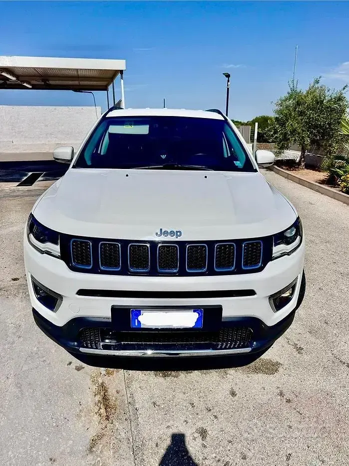 Usata Jeep Compass 140 CV (102 kW) 2019 Bianco SUV