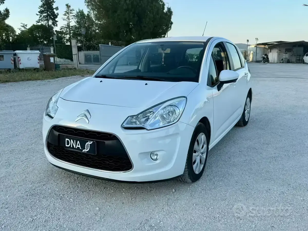 Usata Citroën C3 73 CV (53 kW) 2012 Bianco Berlina