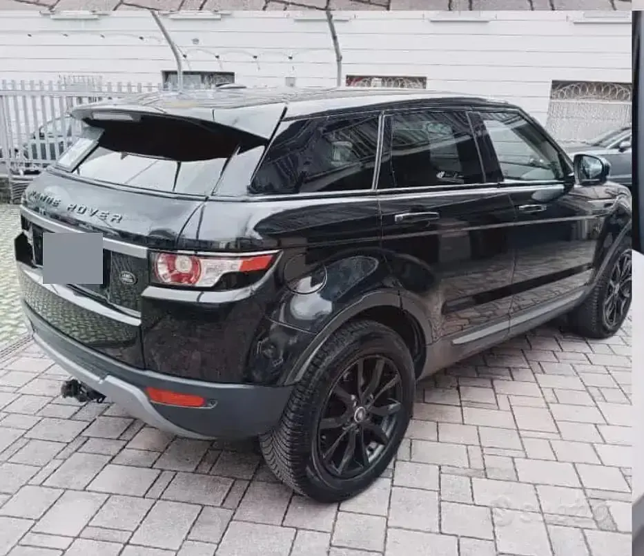 Usata Land Rover Range Rover evoque 190 CV (139 kW) 2012 Nero SUV