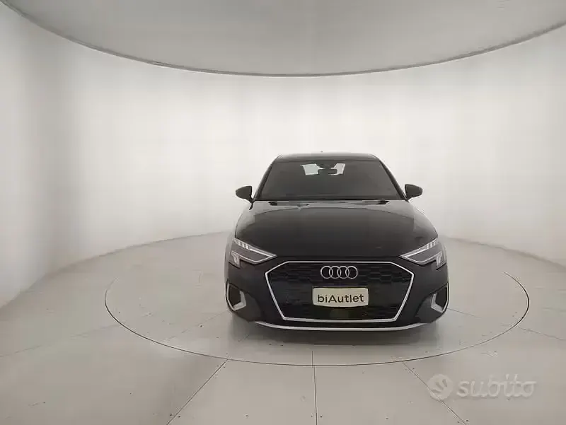 Usata Audi A3 150 CV (110 kW) 2021 Nero Berlina