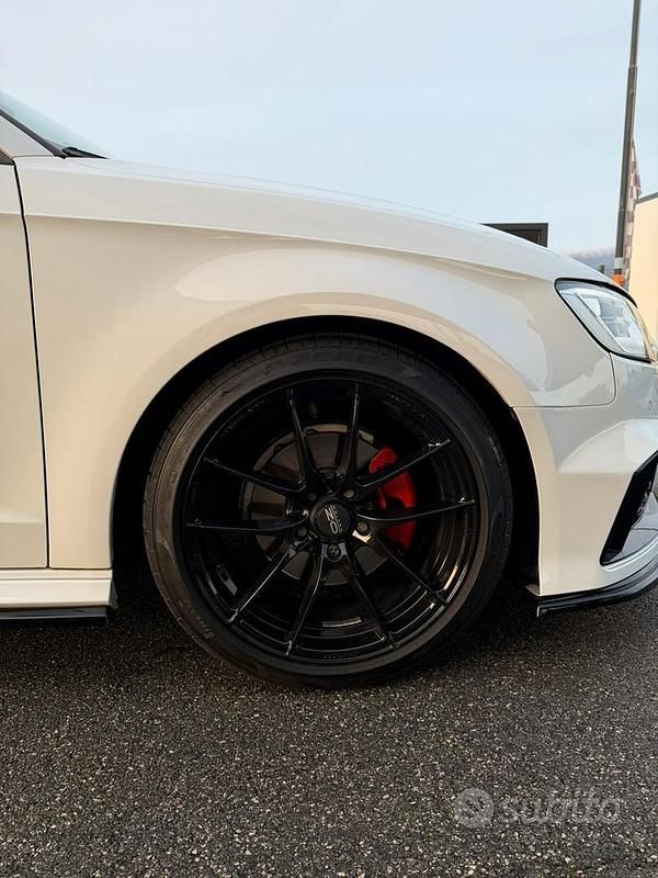 Usata Audi A3 116 CV (85 kW) 2018 Bianco Berlina