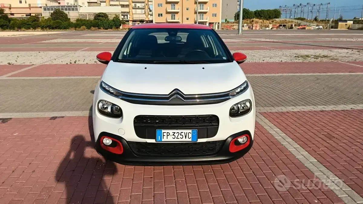 Usata Citroën C3 PureTech 82 CV (60 kW) 2018 Bianco Utilitaria