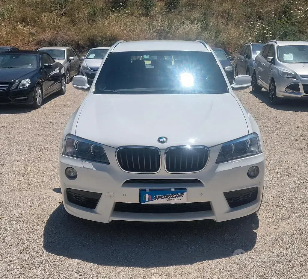 Usata BMW X3 M Sport 184 CV (135 kW) 2011 Bianco SUV