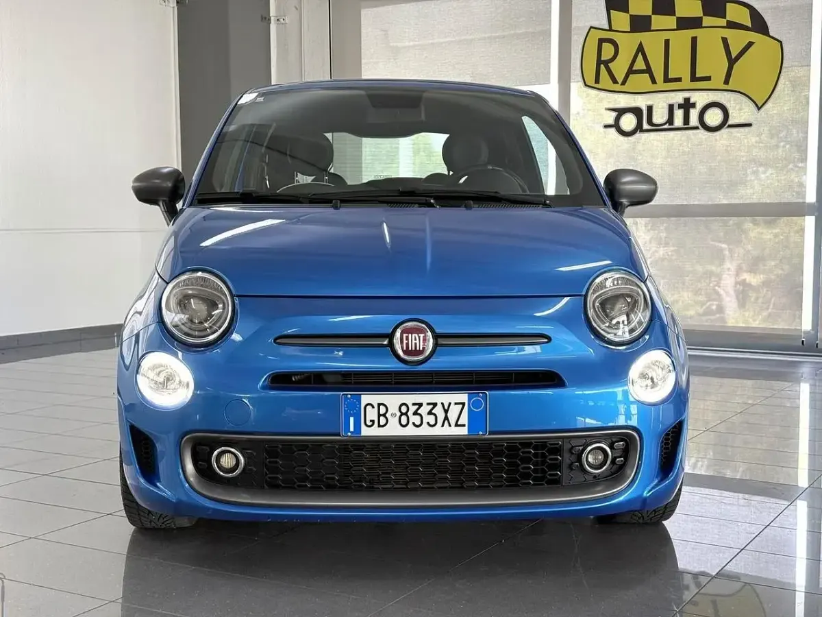 Usata Fiat 500 Sport 69 CV (50 kW) 2021 Blu Berlina