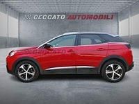 Usata Peugeot 3008 GT-line 131 CV (96 kW) 2018 Rosso SUV