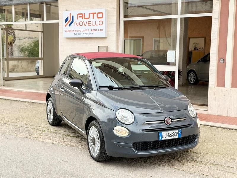 Usata Fiat 500C 69 CV (50 kW) 2022 Grigio Cabrio