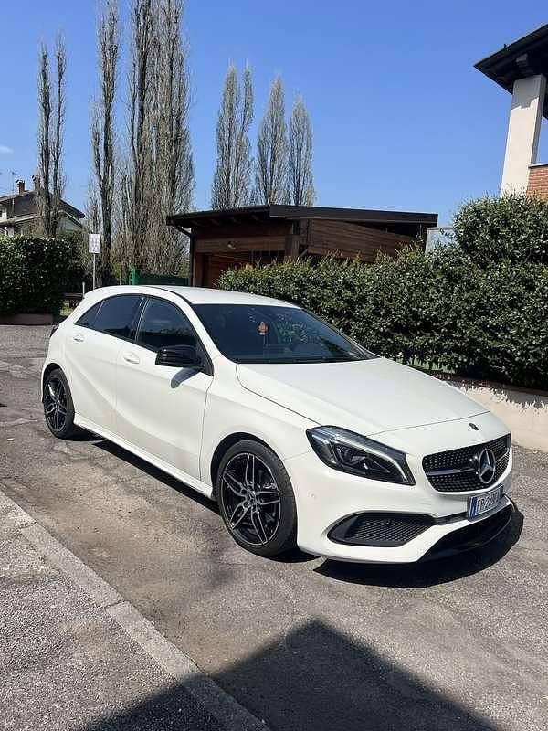 Usata Mercedes A200 Premium 136 CV (100 kW) 2018 Bianco Berlina