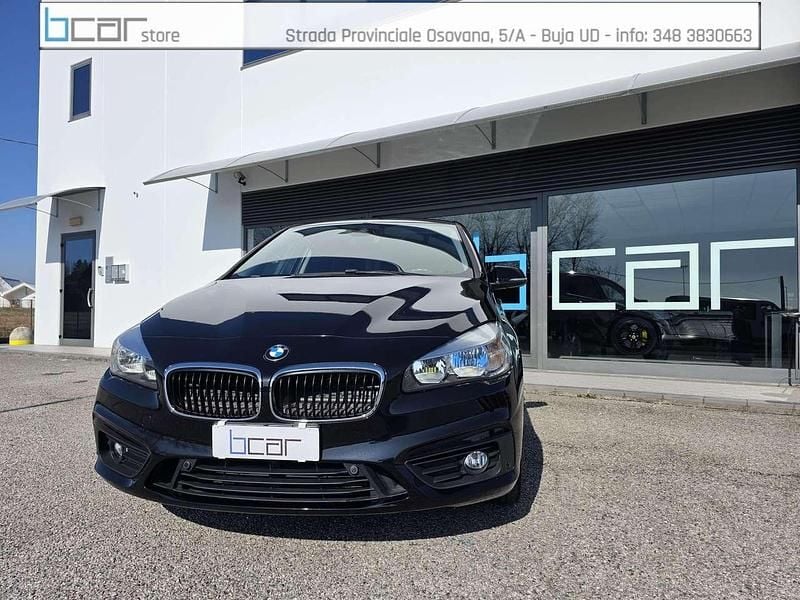 Usata BMW 218 Active Tourer Advantage 150 CV (110 kW) 2017 Nero Monovolume