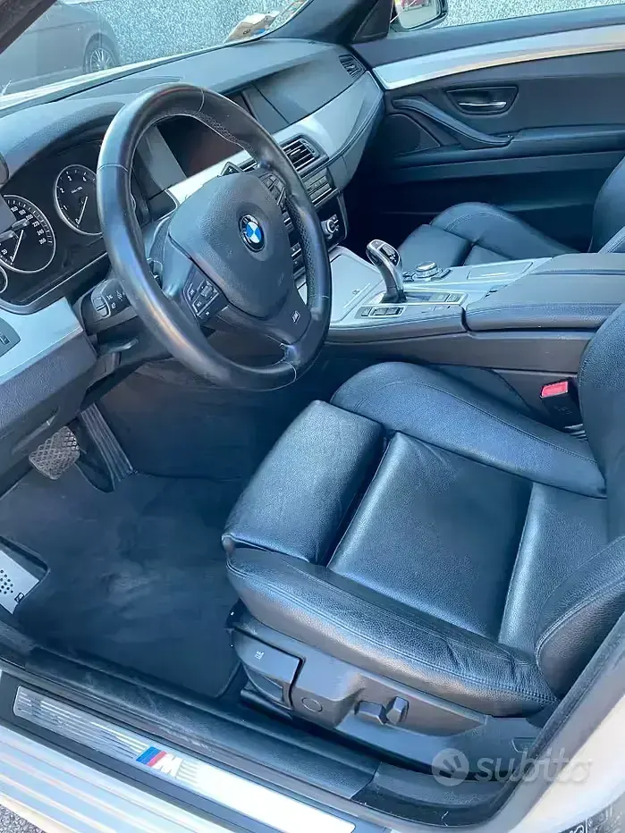Usata BMW 525 Sport Line 218 CV (160 kW) 2013 Bianco Berlina