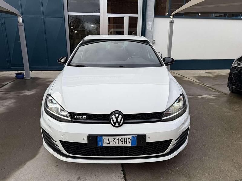 Usata VW Golf VII Sportline 184 CV (135 kW) 2017 Bianco Berlina