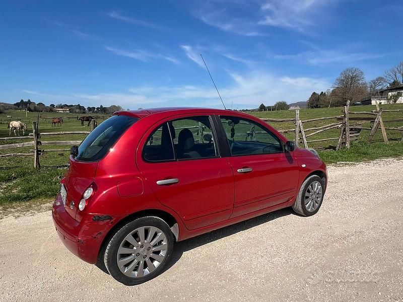 Usata Nissan Micra 2009 Rosso Berlina