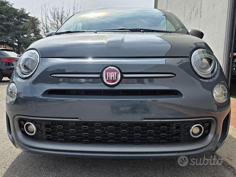 Usata Fiat 500 Sport 69 CV (50 kW) 2019 Grigio scuro Utilitaria