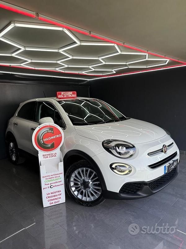 Usata Fiat 500X Cross 95 CV (69 kW) 2018 Bianco SUV