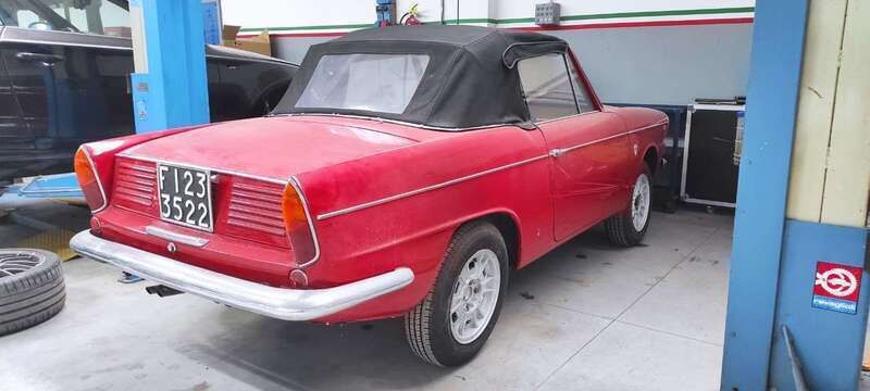 Occasion Fiat 600 14 ch (10 kW) 1963 Rouge Cabriolet