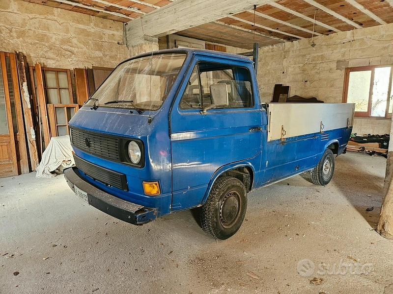 Usata VW Transporter 1992 Blu Furgone