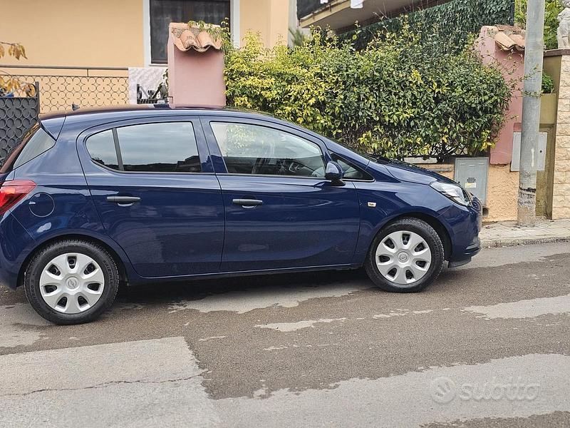 Usata Opel Corsa 75 CV (55 kW) 2015 Blu Utilitaria