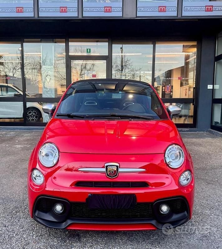 Usata Abarth 595 Turismo 165 CV (121 kW) 2019 Rosso Cabrio