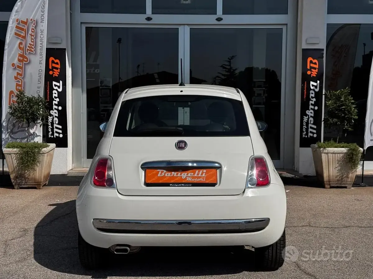 Usata Fiat 500 Lounge 69 CV (50 kW) 2013 Bianco Berlina