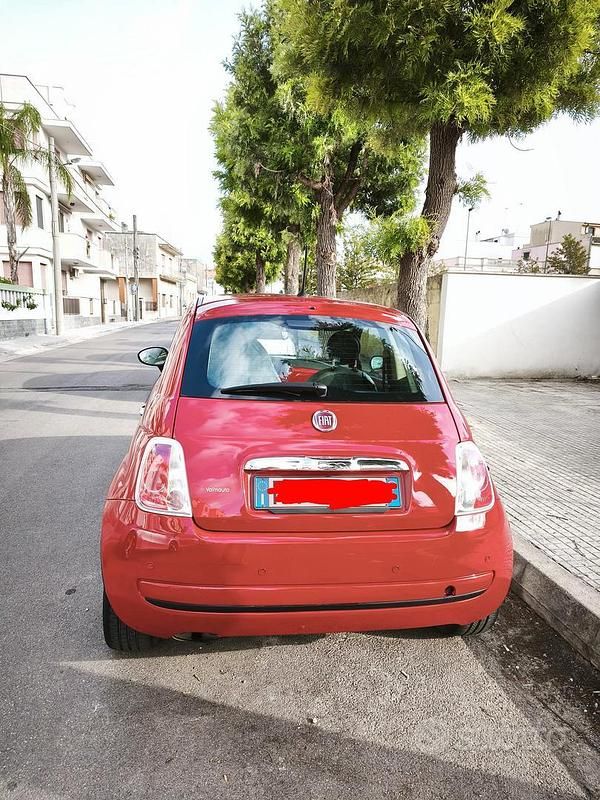 Usata Fiat 500 2015 Rosso Utilitaria