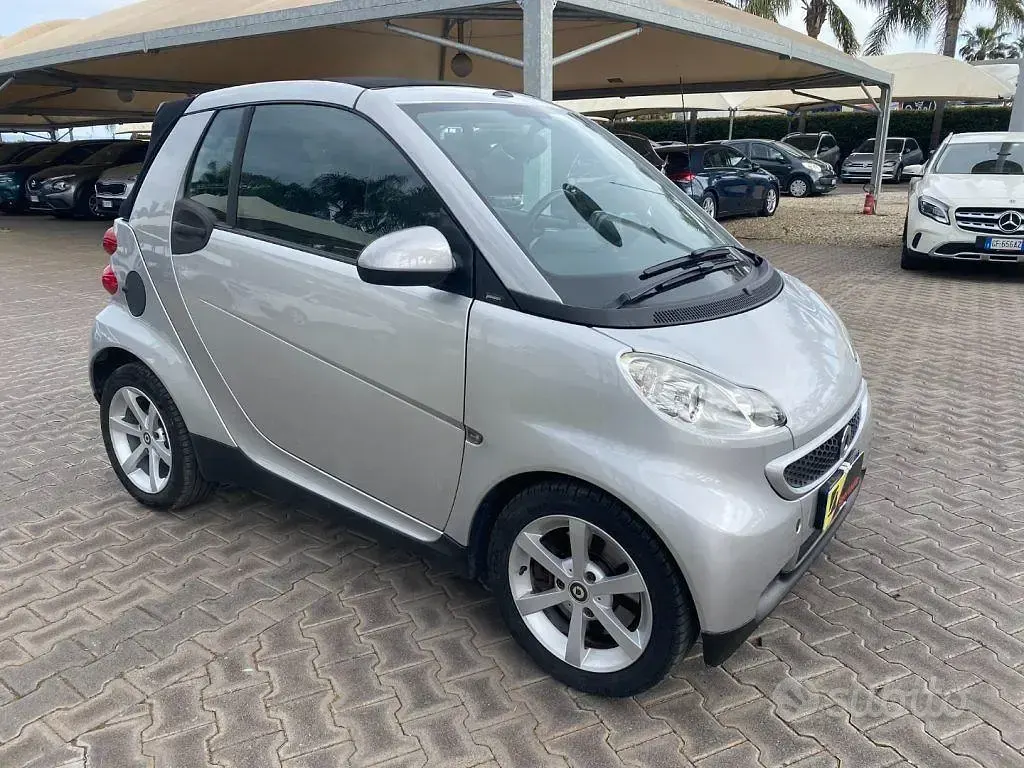 Begagnad Smart ForTwo Cabrio Passion 54 HK (39 kW) 2009 Grå Cab