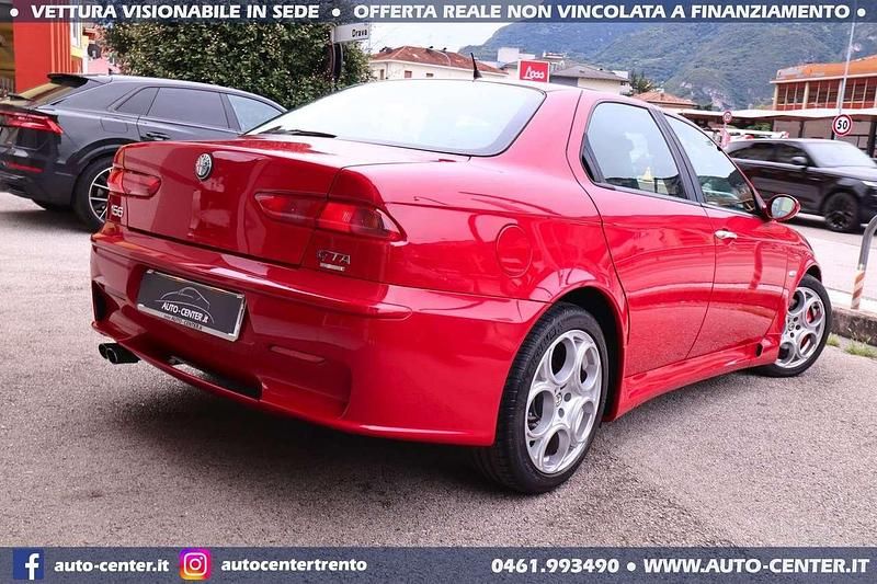 Usata Alfa Romeo 156 GTA 250 CV (183 kW) 2005 Rosso Berlina