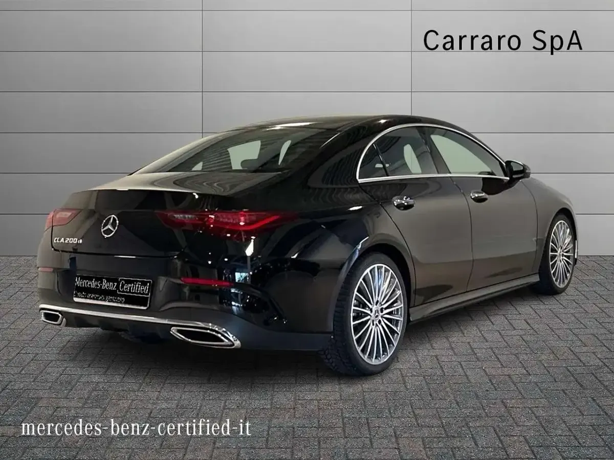 Begagnad Mercedes CLA200 Advanced Plus 150 HK (110 kW) 2024 Svart Sportkupé