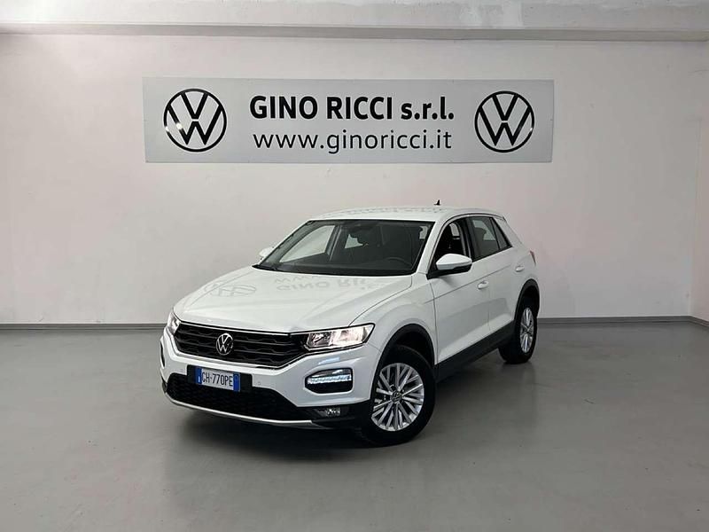 Bianco Usata 2022 VW T-Roc Business SUV | 19.800 € (Buon prezzo) - Immagine 1/4