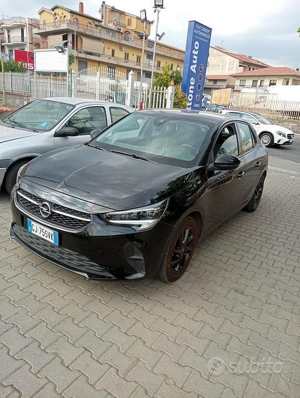 Usata Opel Corsa S 75 CV (55 kW) 2022 Nero Utilitaria