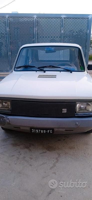 Usata Seat Fura 1985 Bianco Utilitaria