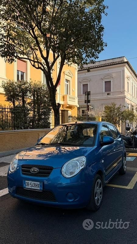 Usata Kia Picanto LX 2008 Blu Utilitaria