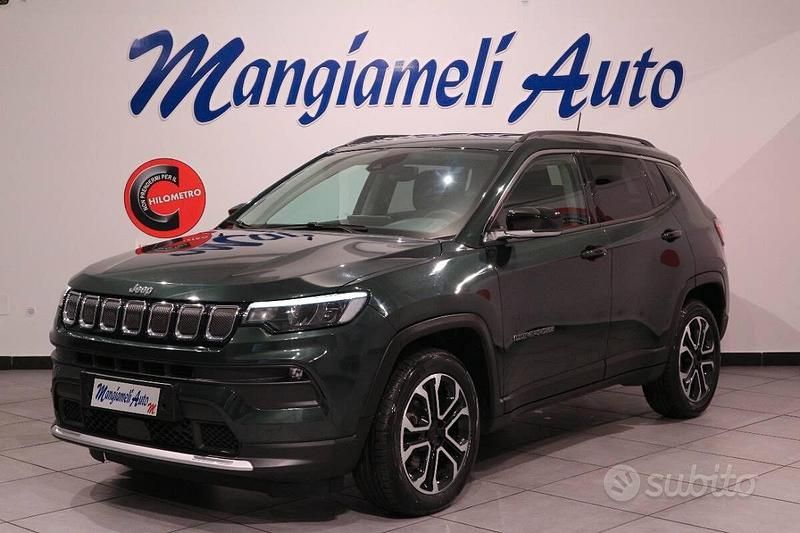 Usata Jeep Compass Limited 131 CV (96 kW) 2021 Verde SUV