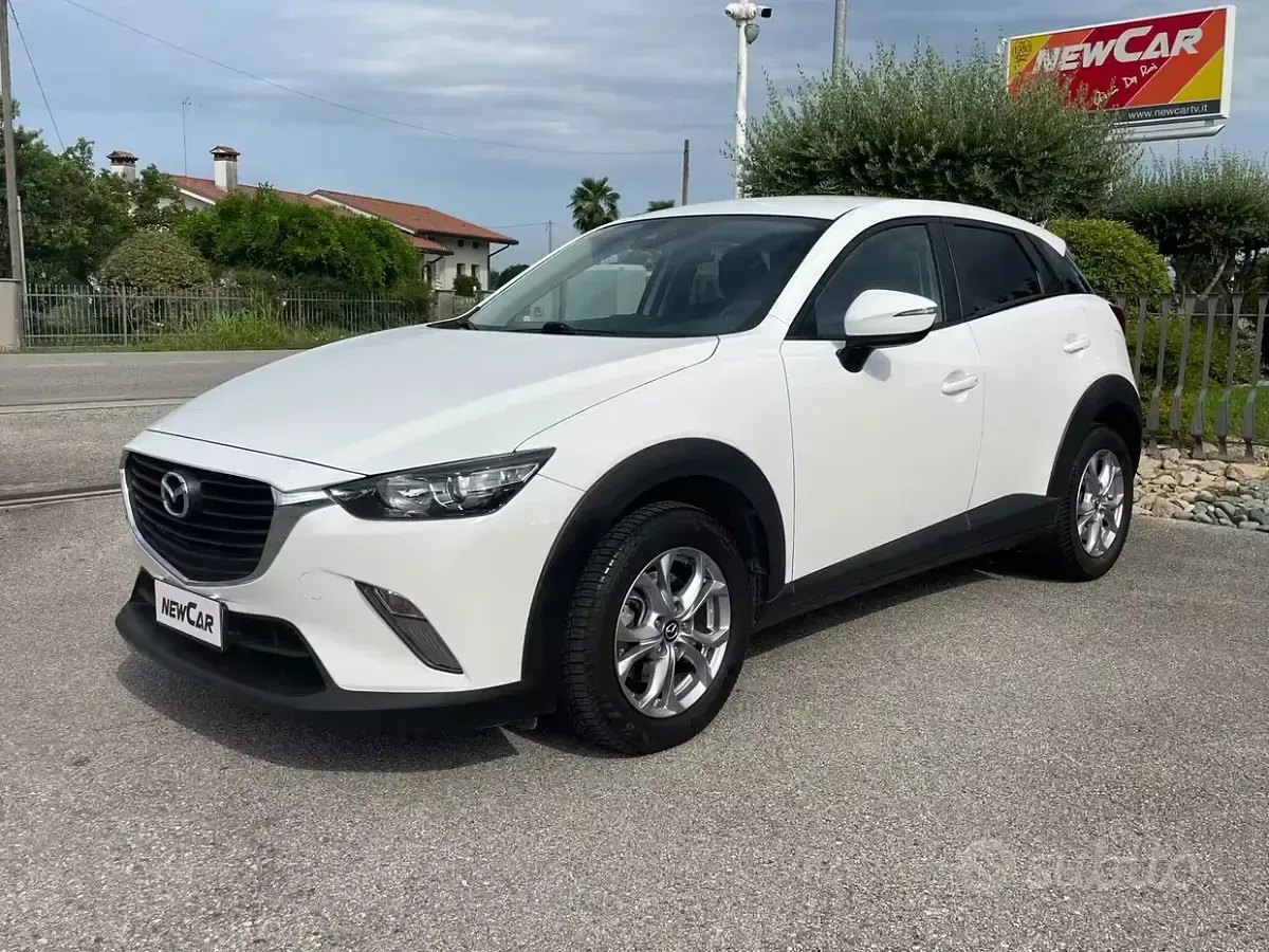 Usata Mazda CX-3 Evolve 105 CV (77 kW) 2017 Bianco SUV