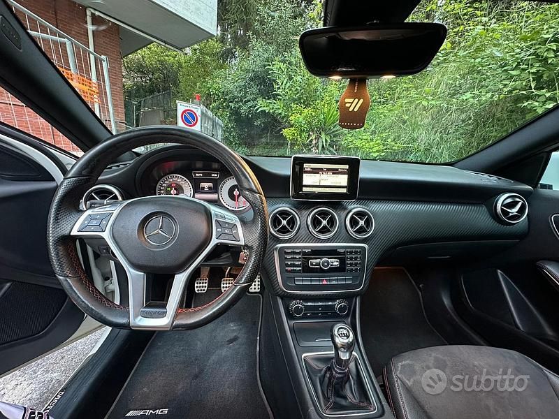 Usata Mercedes A200 Premium 136 CV (100 kW) 2013 Bianco Coupé