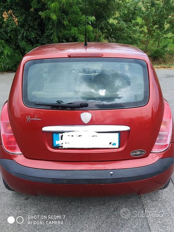 Usata Lancia Ypsilon 2005 Rosso Utilitaria