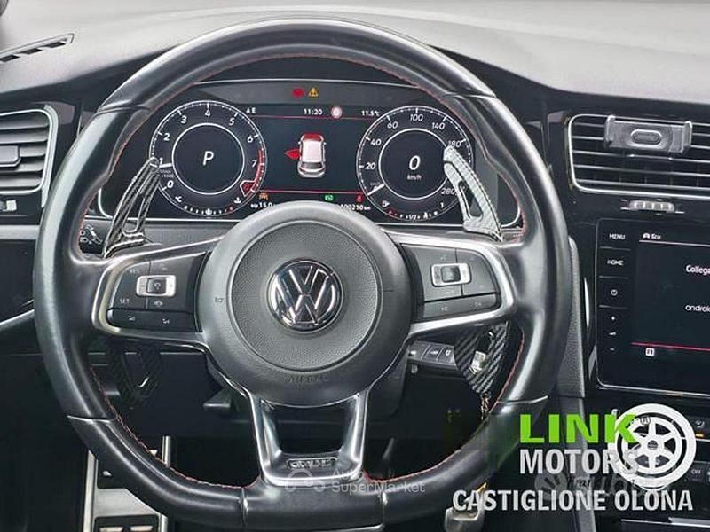Usata VW Golf VII GTI 245 CV (180 kW) 2019 Nero Berlina