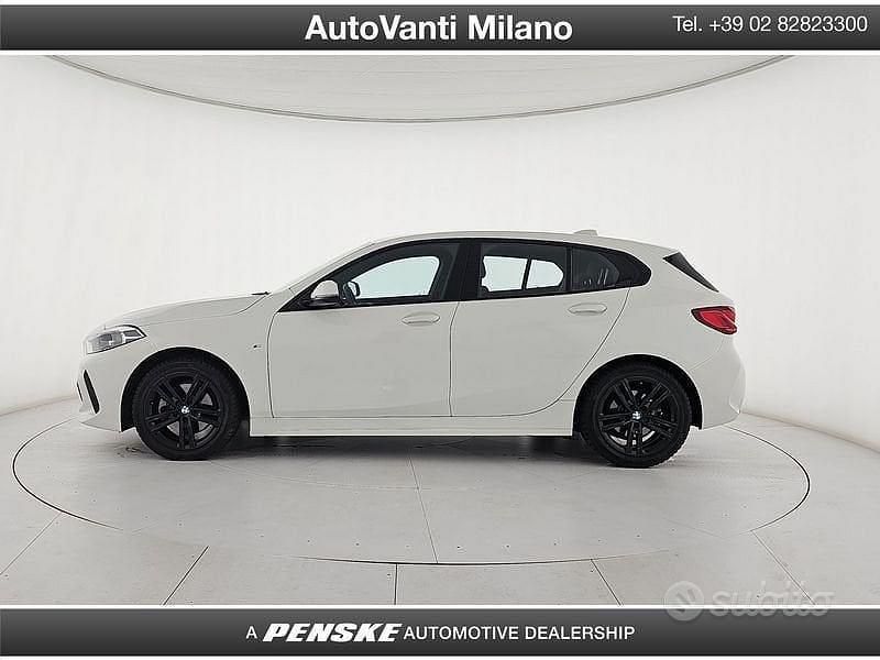 Usata BMW 116 M Sport 116 CV (85 kW) 2022 Bianco Utilitaria