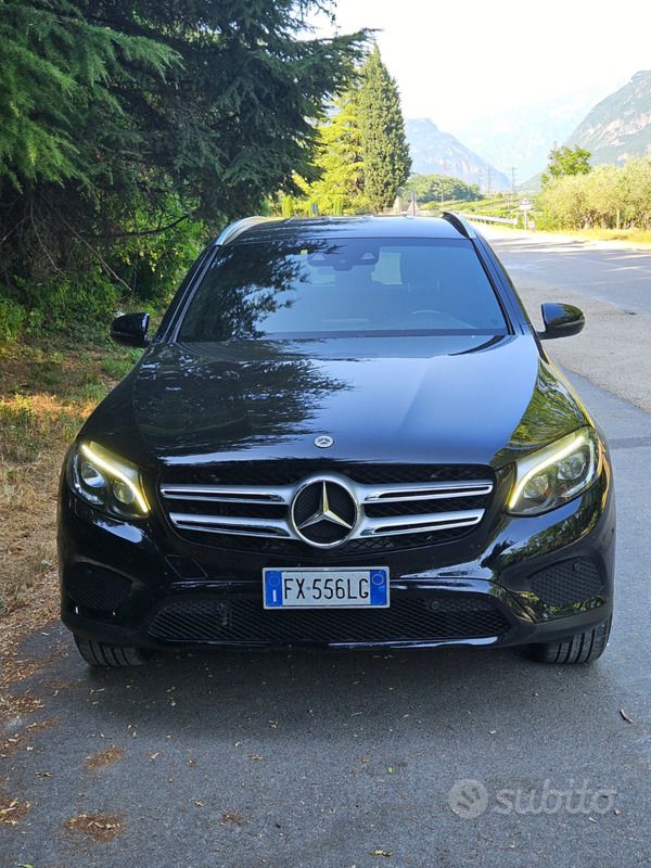 Usata Mercedes GLC250 211 CV (155 kW) 2019 Nero SUV