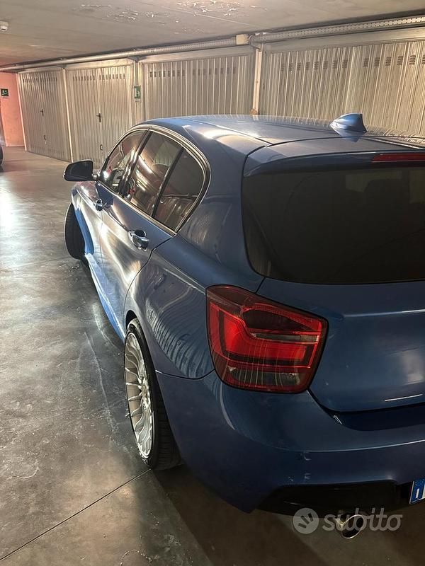 Usata BMW 120 M Sport 184 CV (135 kW) 2015 Blu Utilitaria
