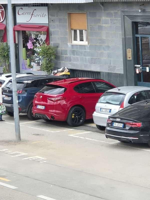 Usata Alfa Romeo Stelvio Veloce 210 CV (154 kW) 2020 Rosso SUV